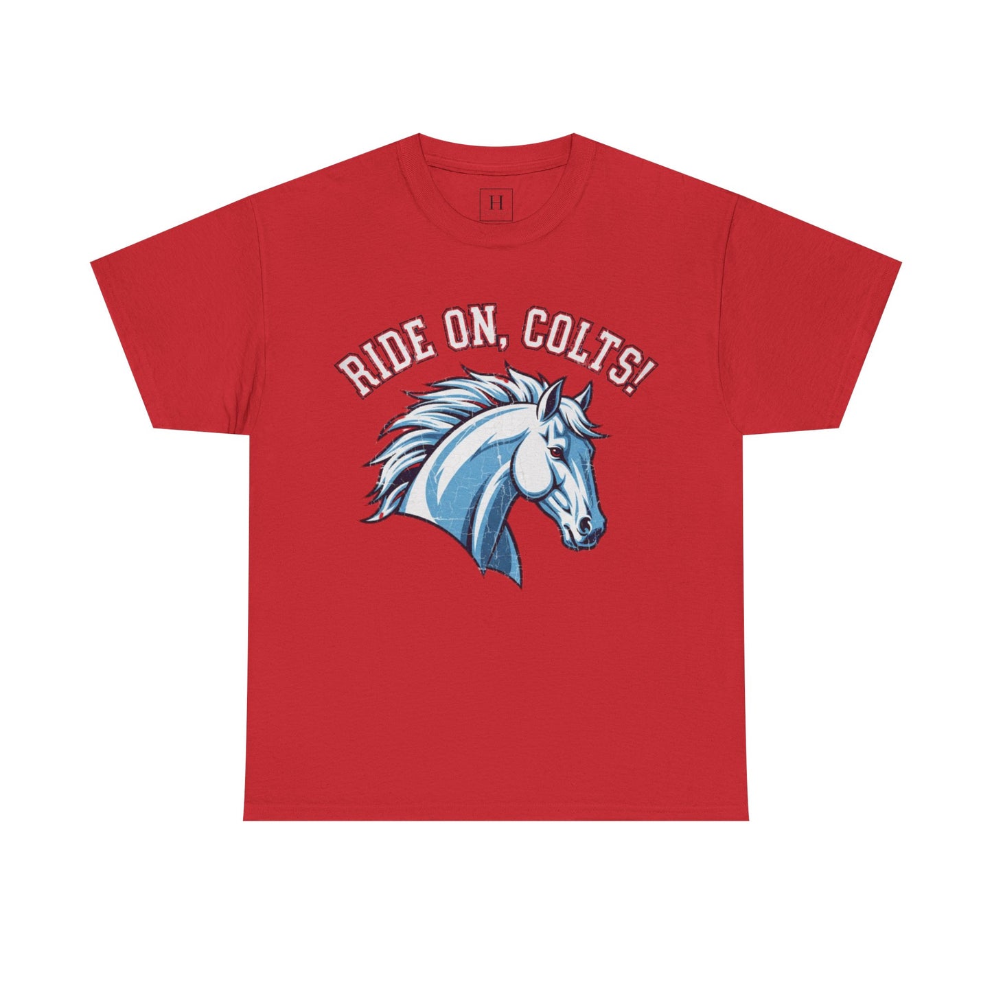 T-Shirt -RIDE ON COLTS - West Jessamine Unisex Tee