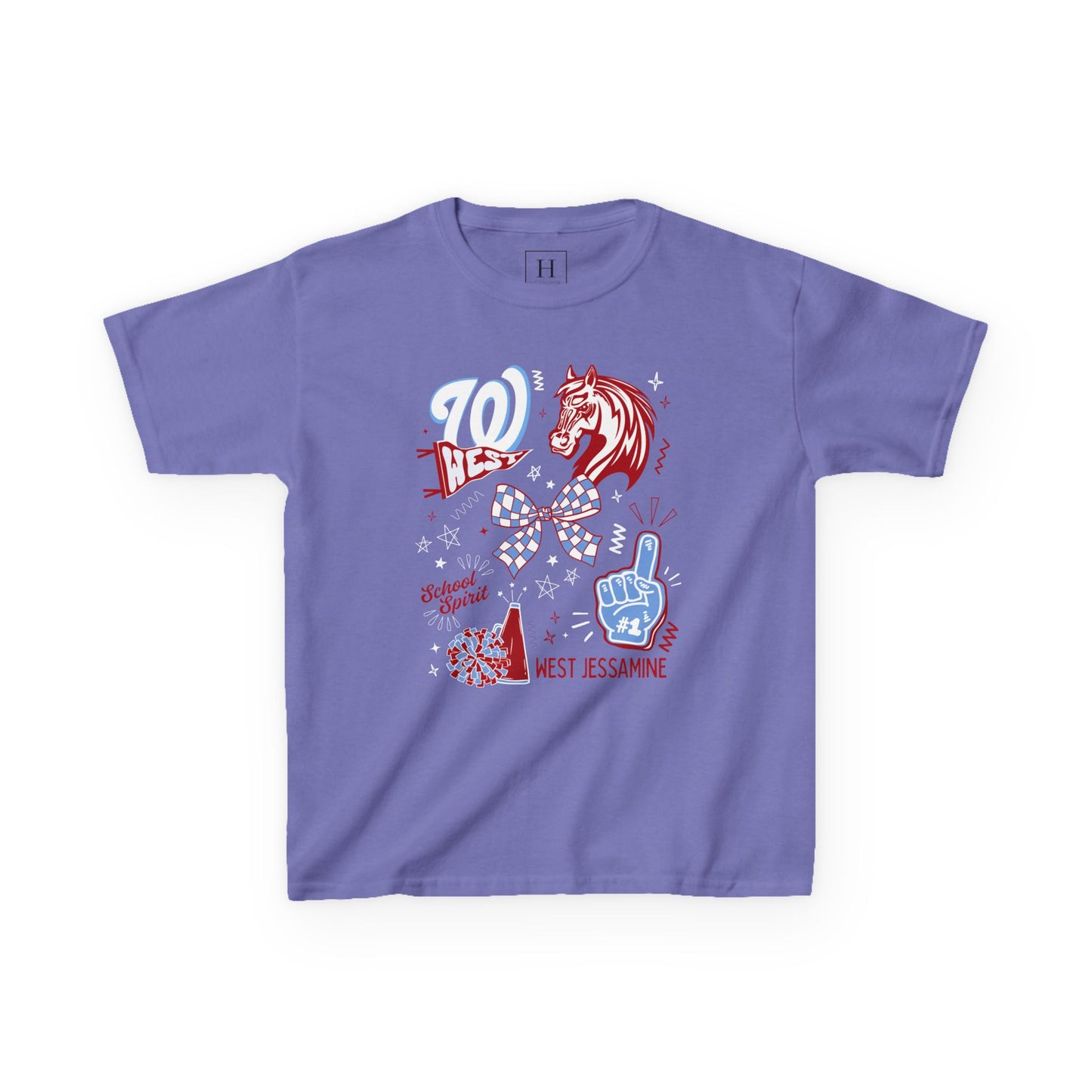 West Jessamine (W) Bow - School Spirit - YOUTH Shirt