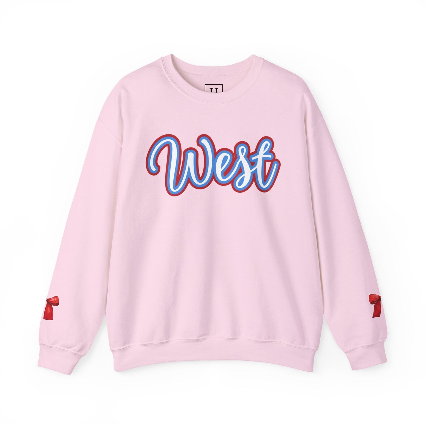 WJ WEST Jessamine -- Bows on Sleeves -- Unisex Sweatshirt