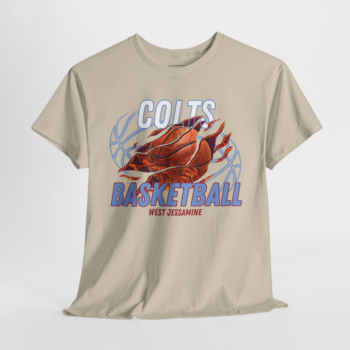 West Jessamine Colts Basketball  —  Unisex T-Shirt