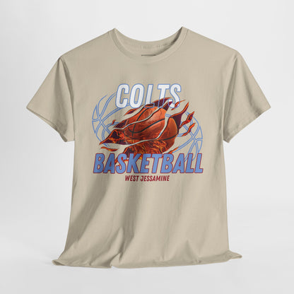 West Jessamine Colts Basketball  —  Unisex T-Shirt