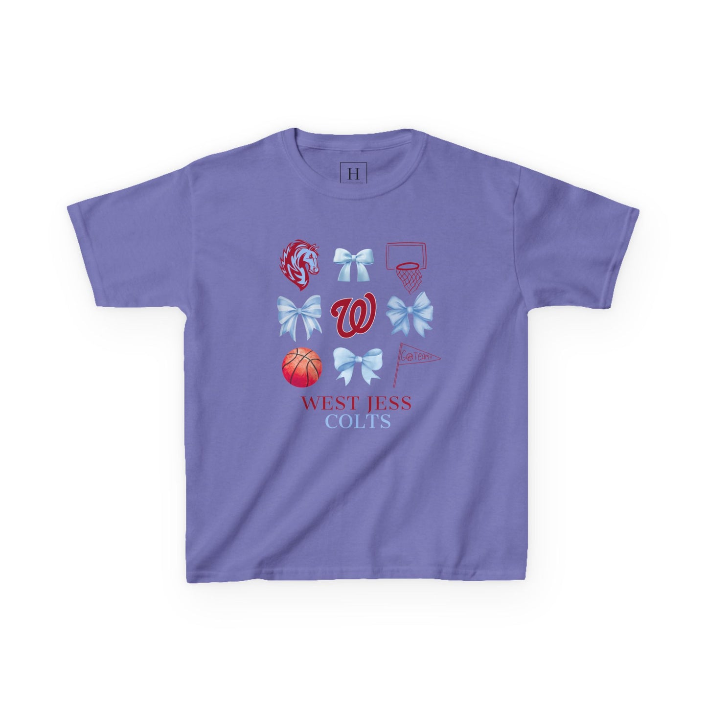 YOUTH --- West Jessamine Basketball Coquette Unisex Tee