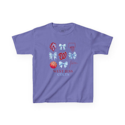 YOUTH --- West Jessamine Basketball Coquette Unisex Tee