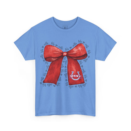 Let's Go Colts Bow - West Horseshoe Logo Unisex T-Shirt