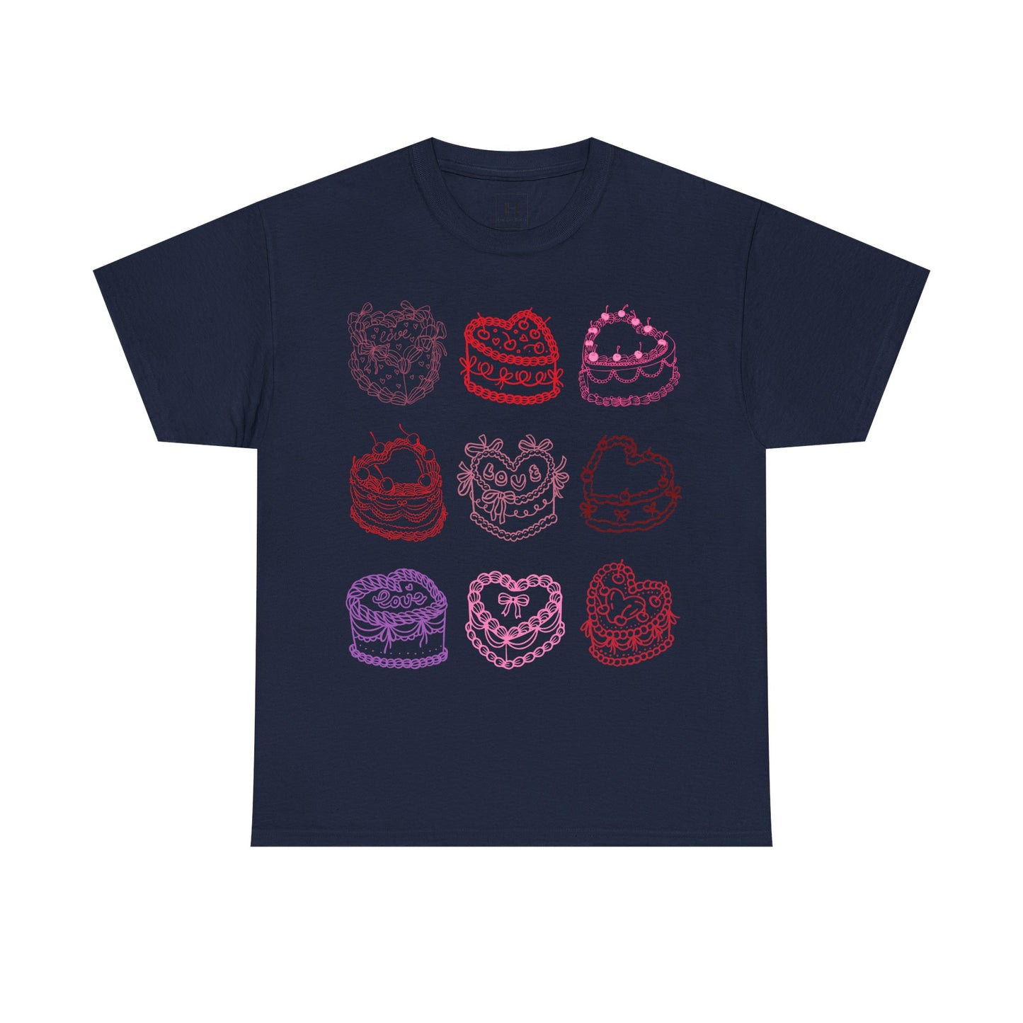 Coquette Cherry Bow Cake T-Shirt