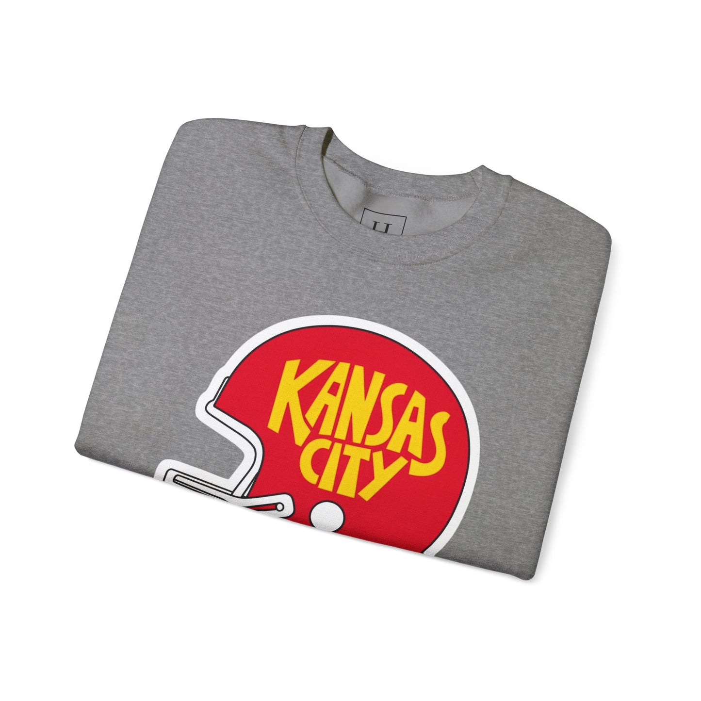 Game Day KS Chiefs Football Helmet - Unisex Sweatshirt