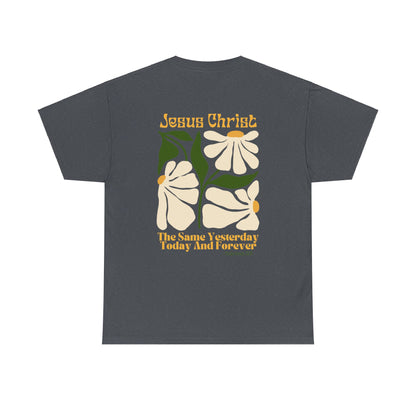 Jesus Never Changes Christian Short Sleeve Tee