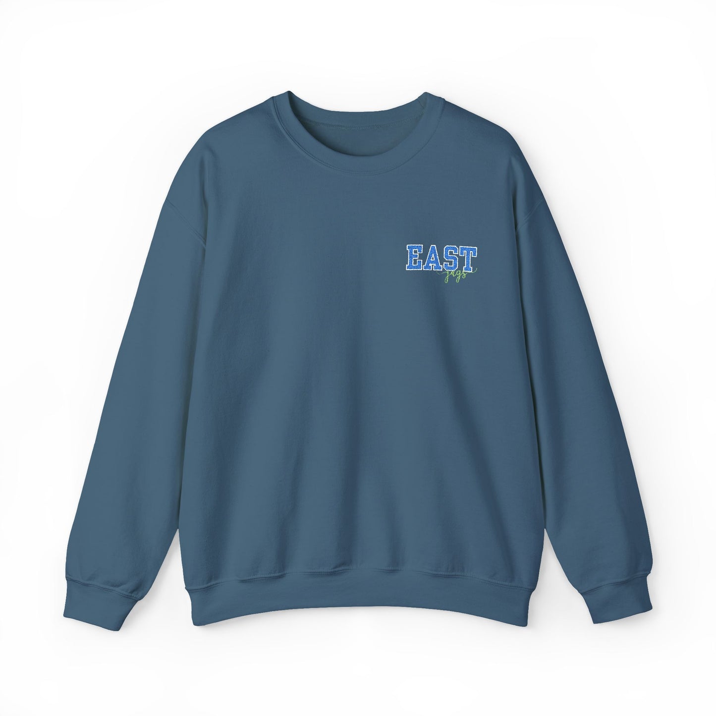 East Jessamine Jags Crewneck Sweatshirt | Unisex Pullover -- Embroidered