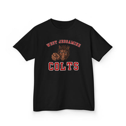 YOUTH --- West Jessamine Colts Mascot - YOU  -- Unisex Tee