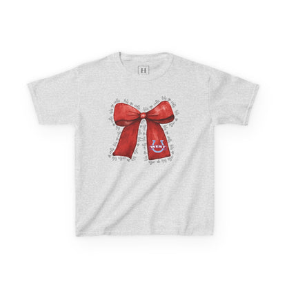 YOUTH --- Let's Go Colts Bow - West Horseshoe Logo Unisex T-Shirt