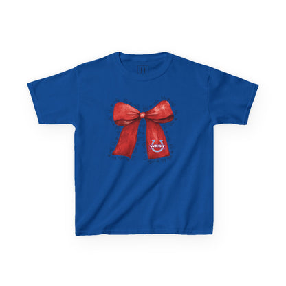 YOUTH --- Let's Go Colts Bow - West Horseshoe Logo Unisex T-Shirt
