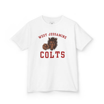 YOUTH --- West Jessamine Colts Mascot - YOU  -- Unisex Tee
