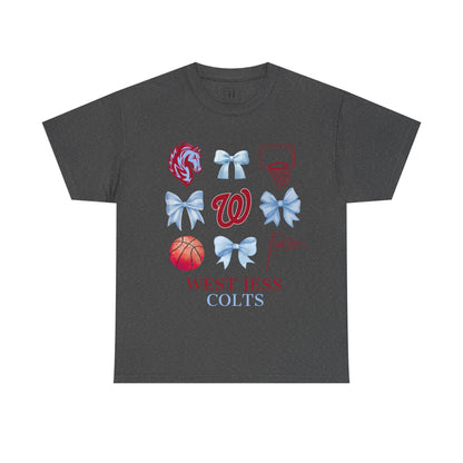 West Jessamine Basketball Coquette Unisex Tee