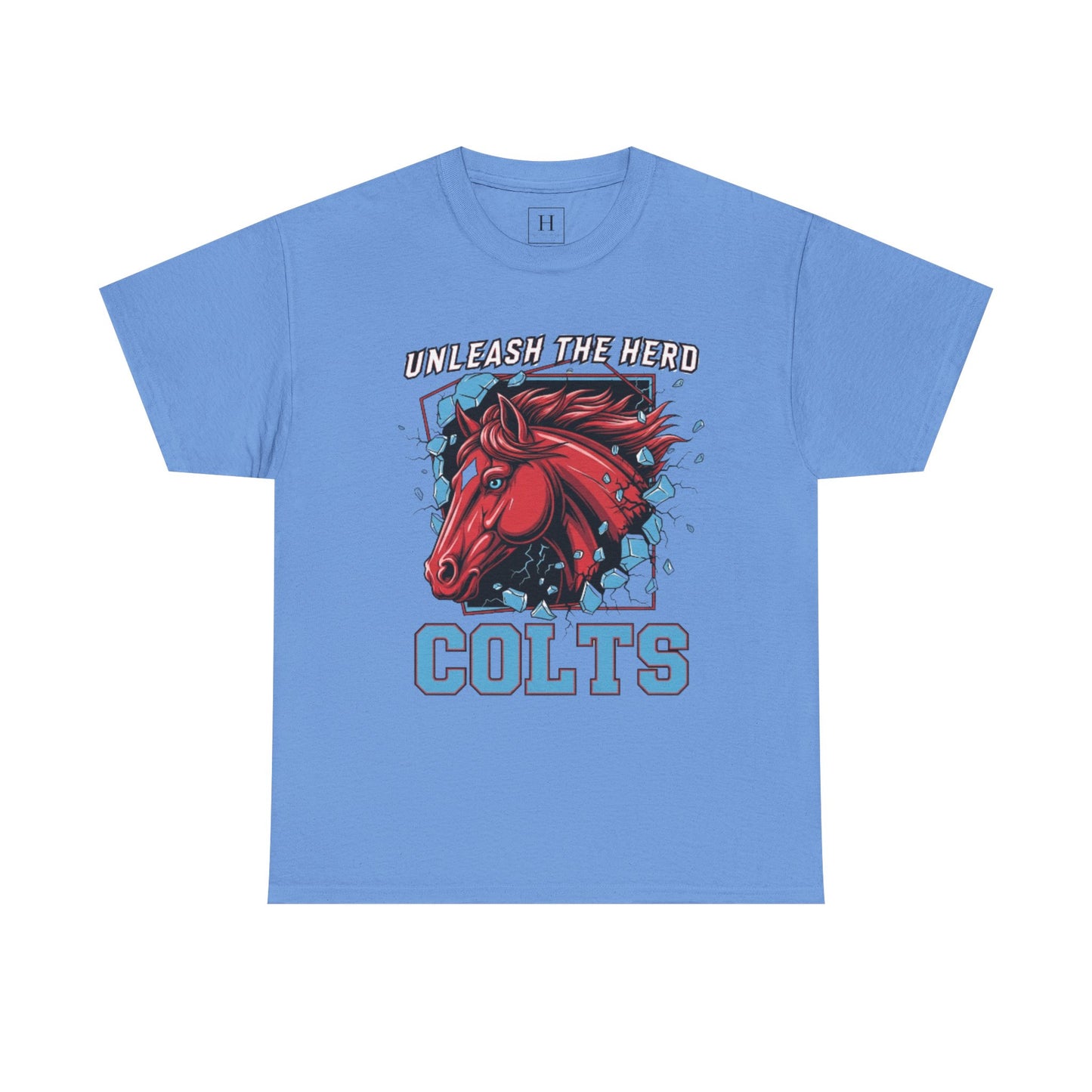 Vintage Horsehead Unisex Tee - Unleash the Herd Design