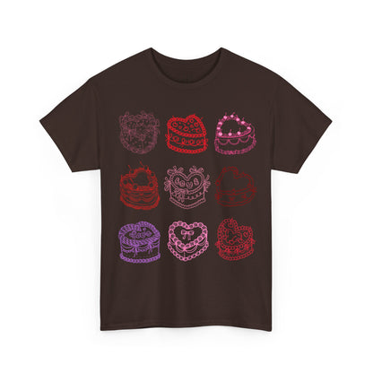 Coquette Cherry Bow Cake T-Shirt
