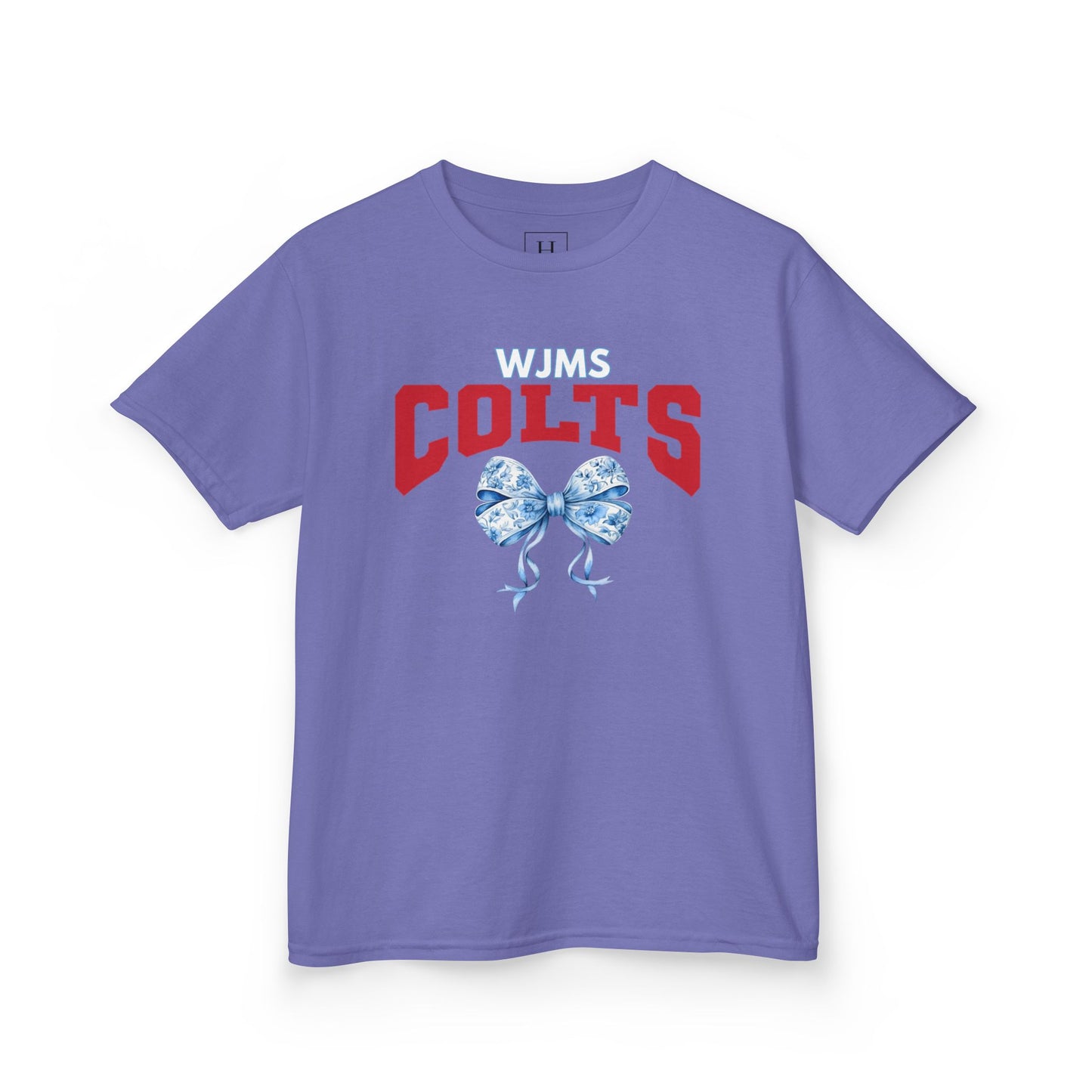 YOUTH - WJMS COLTS Coquette Bow Tee