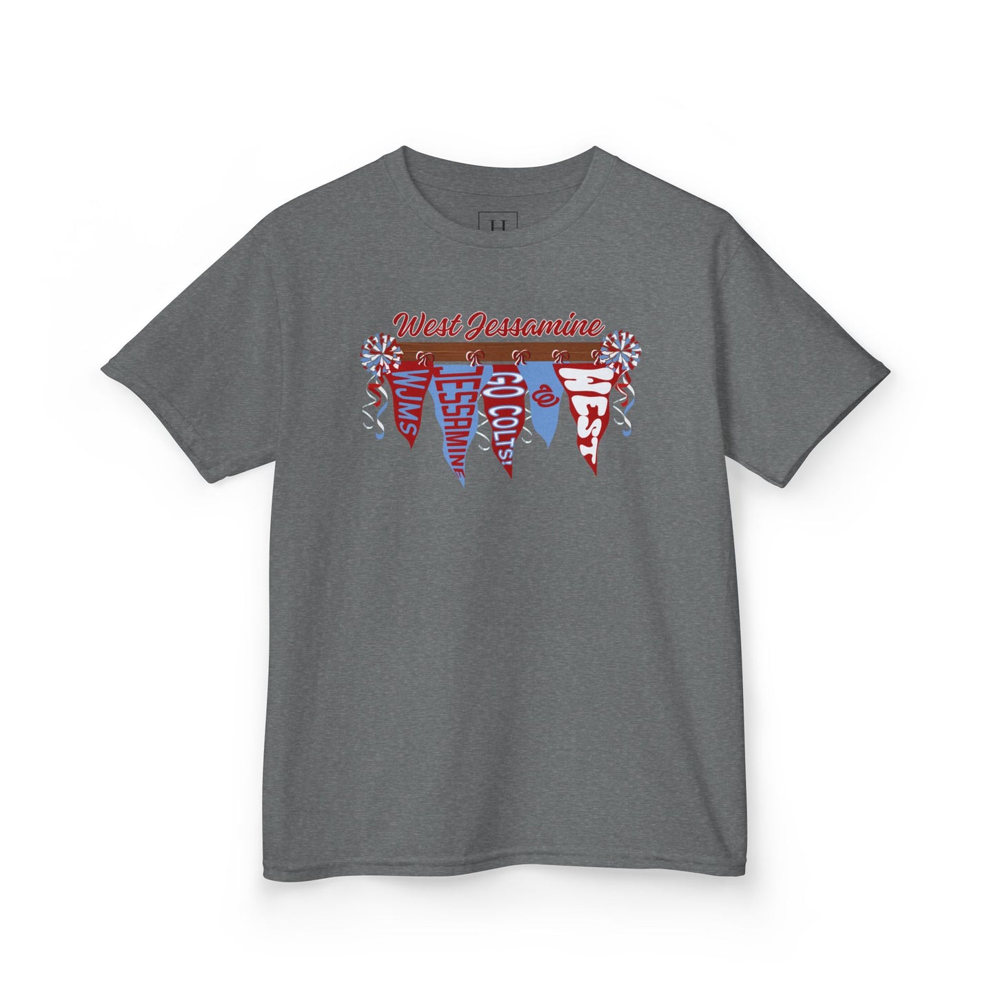 YOUTH --- WJMS : West Jessamine Pennant Flags - Unisex Shirt