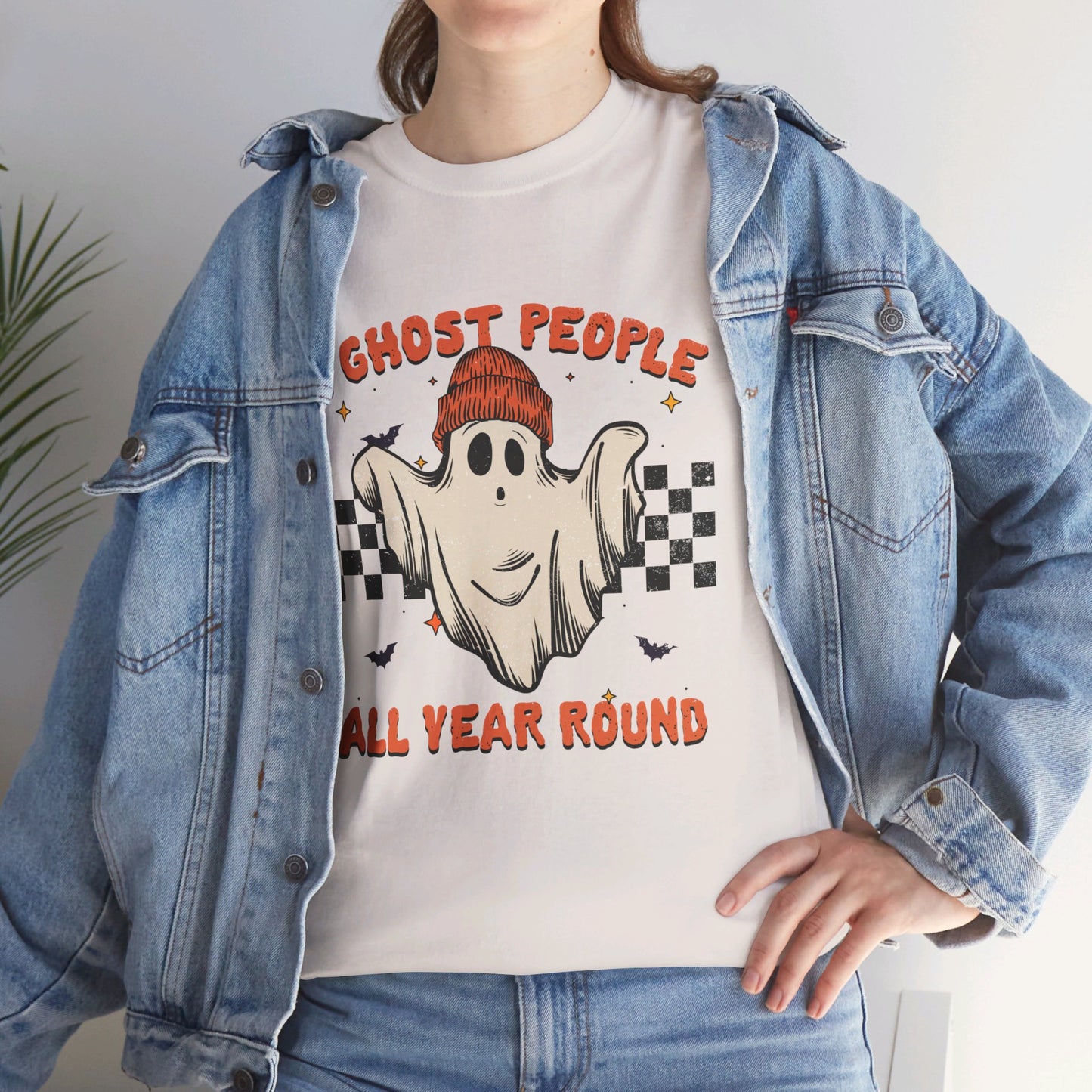 Retro Ghost People Year Round Tee