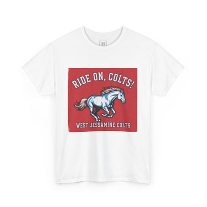 Ride On Colts Red BG  - Unisex