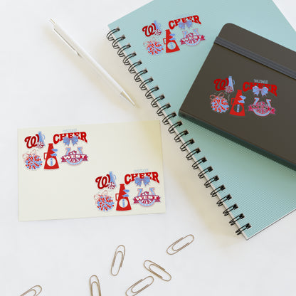 WJMS CHEER STICKERS (20 total)
