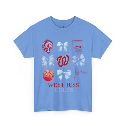 West Jessamine Basketball Coquette Unisex Tee