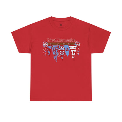WJMS : West Jessamine Pennant Flags - Unisex Shirt