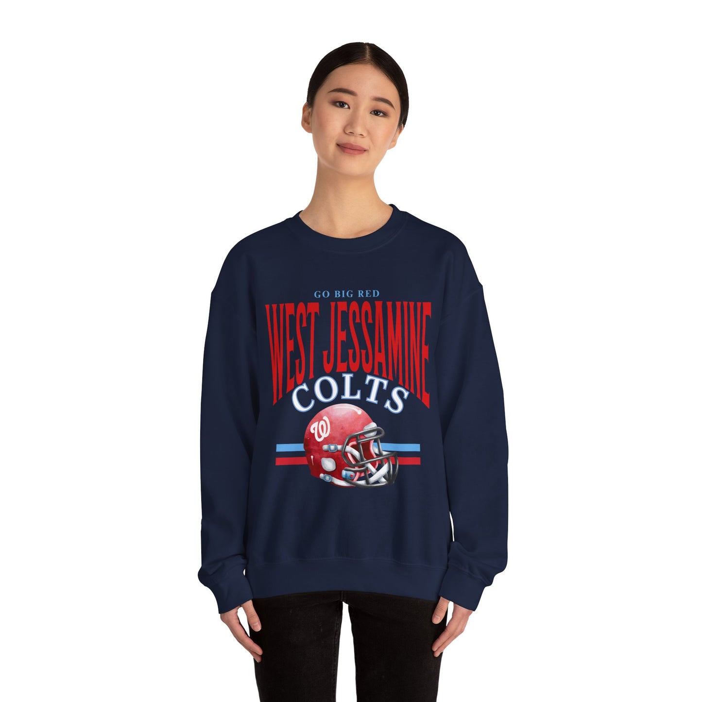 Go Big Red West Jessamine Football - Unisex Sweatshirt