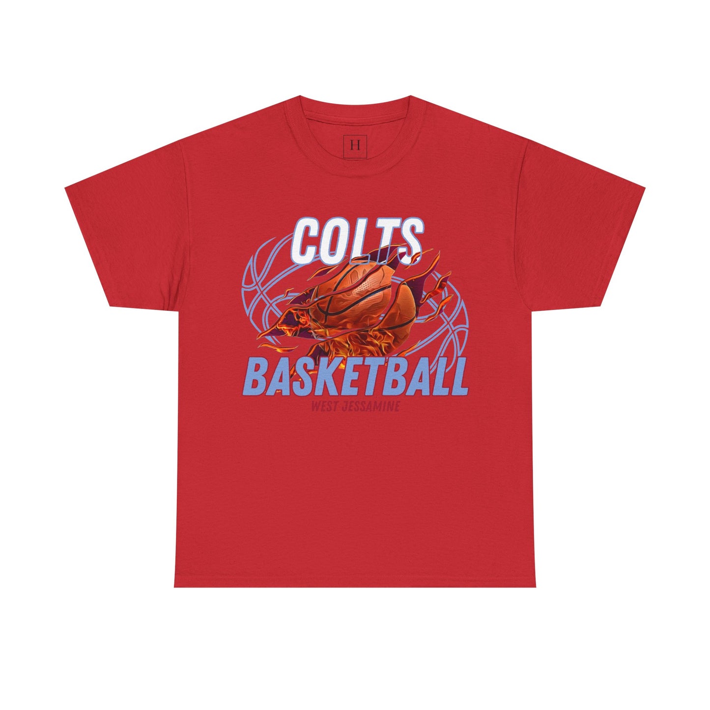 West Jessamine Colts Basketball  —  Unisex T-Shirt
