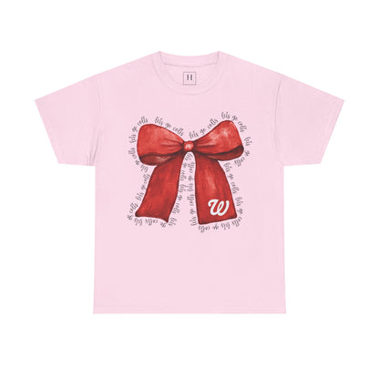 WJ Let's Go Colts Cheer Bow w/ WJ logo - Unisex Shirt