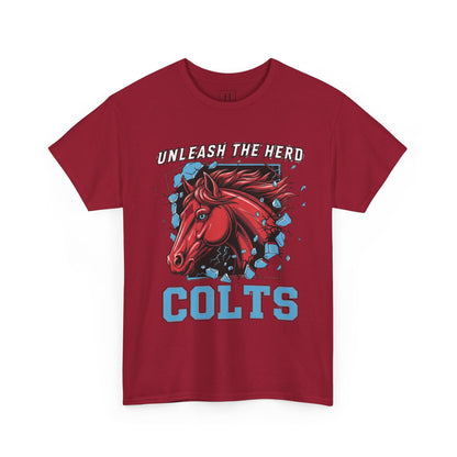 Vintage Horsehead Unisex Tee - Unleash the Herd Design