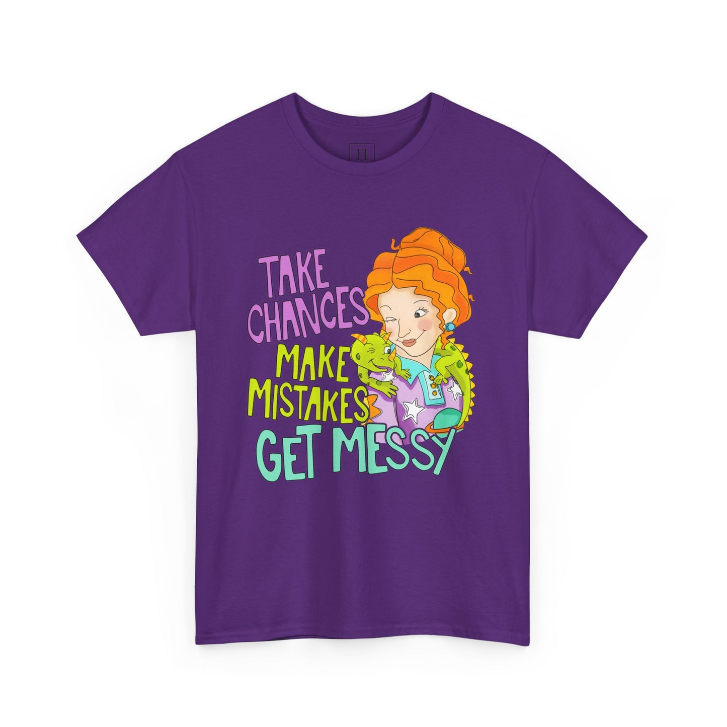 Take Chances Make Mistakes Ms. Frizzle Teacher T-Shirt