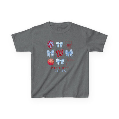 YOUTH --- West Jessamine Basketball Coquette Unisex Tee