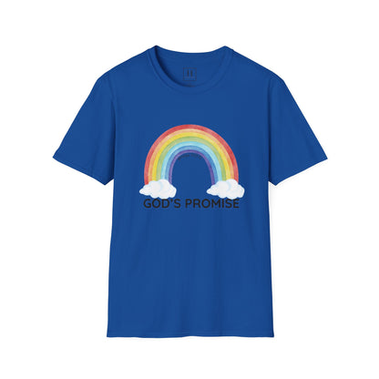 Rainbow God's Promise Genesis 13 Christian T-shirt