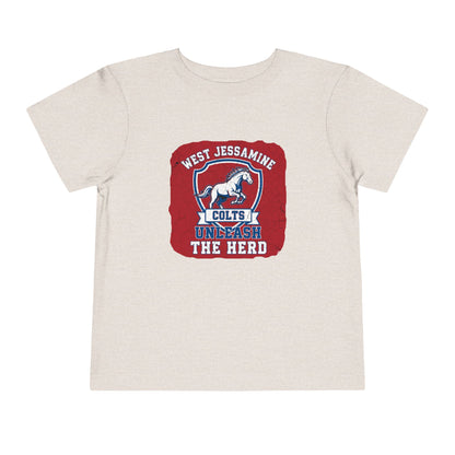 Toddler; West Jessamine Unleash The Herd - Unisex T-shirt