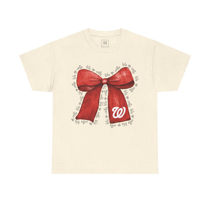 Let's Go Colts Bow - W Logo Unisex T-Shirt