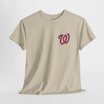 (W) Logo on Front; West Jessamine COLTS on Back —  Front & Back Unisex T-Shirt