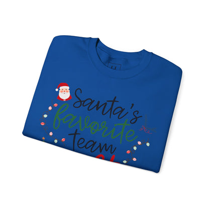 Santa's Favorite Team - COLTS - Christmas Sweatshirt - Unisex