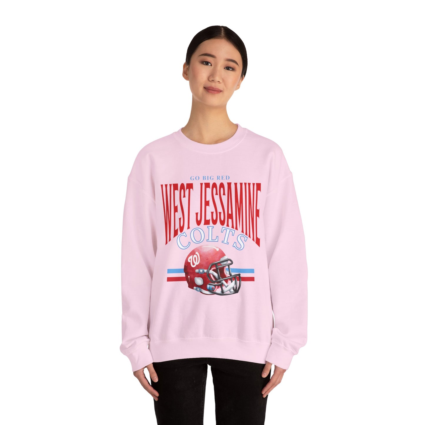Go Big Red West Jessamine Football - Unisex Sweatshirt