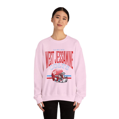 Go Big Red West Jessamine Football - Unisex Sweatshirt