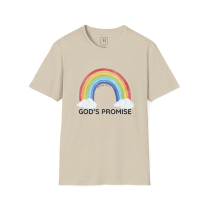 Rainbow God's Promise Genesis 13 Christian T-shirt