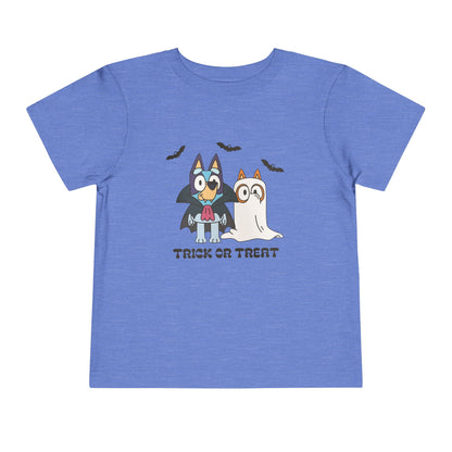 Toddler Bluey Trick or Treat T-shirt