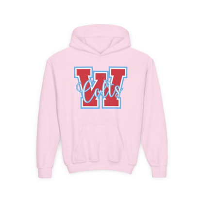 YOUTH -- (W) West Jessamine Colts - Hoodie