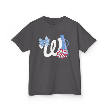 YOUTH -- West Jessamine Cheer Bow, Megaphone & Poms - Unisex Shirt