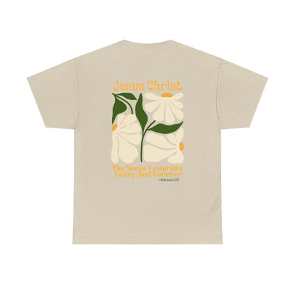 Jesus Never Changes Christian Short Sleeve Tee