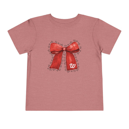 Toddler; West Jessamine Coquette Bow; Let's Go Colts - Unisex T-shirt