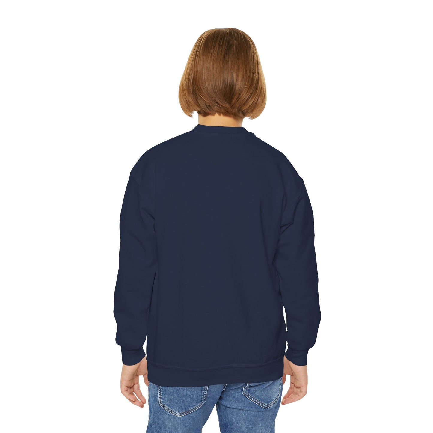 YOUTH -- West Jessamine Horseshoe Logo w/ Pom Sweatshirt