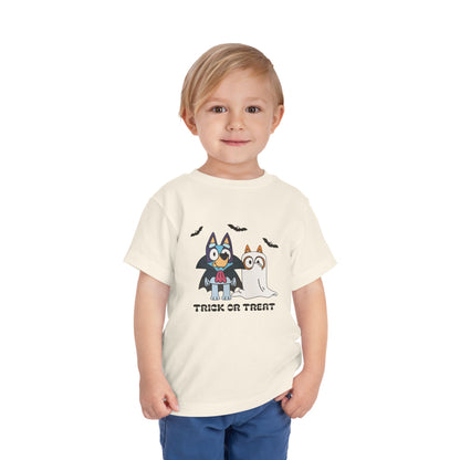 Toddler Bluey Trick or Treat T-shirt