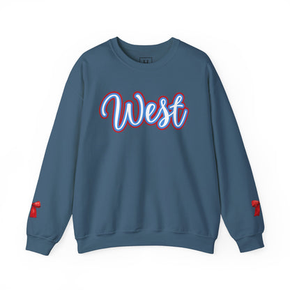 WJ WEST Jessamine -- Bows on Sleeves -- Unisex Sweatshirt