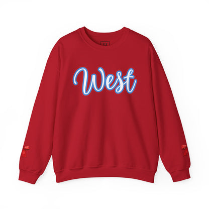 WJ WEST Jessamine -- Bows on Sleeves -- Unisex Sweatshirt