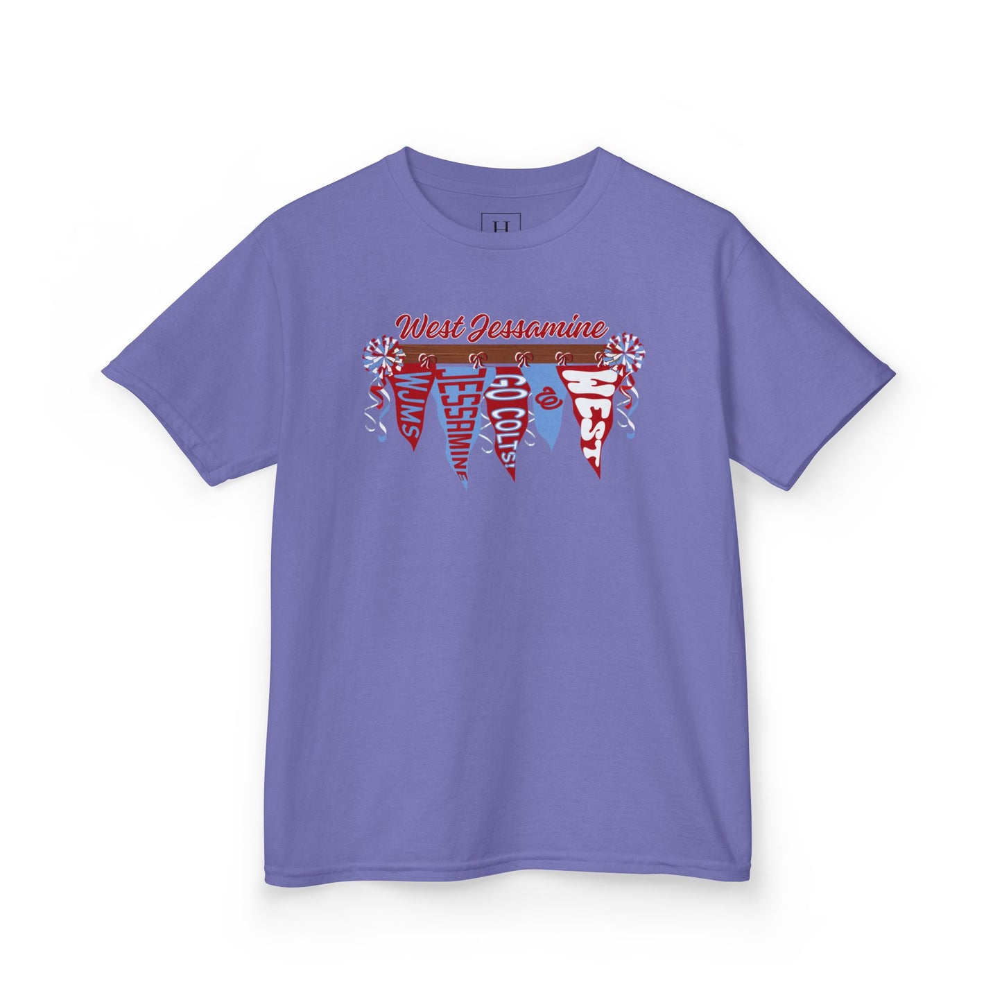 YOUTH --- WJMS : West Jessamine Pennant Flags - Unisex Shirt